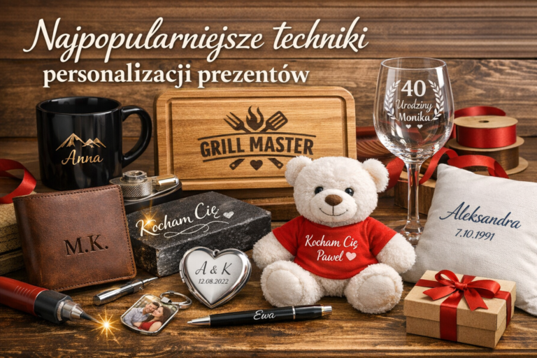 techniki personalizacji prezentów