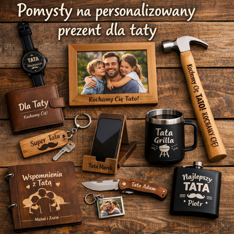 personalizowany prezent dla taty