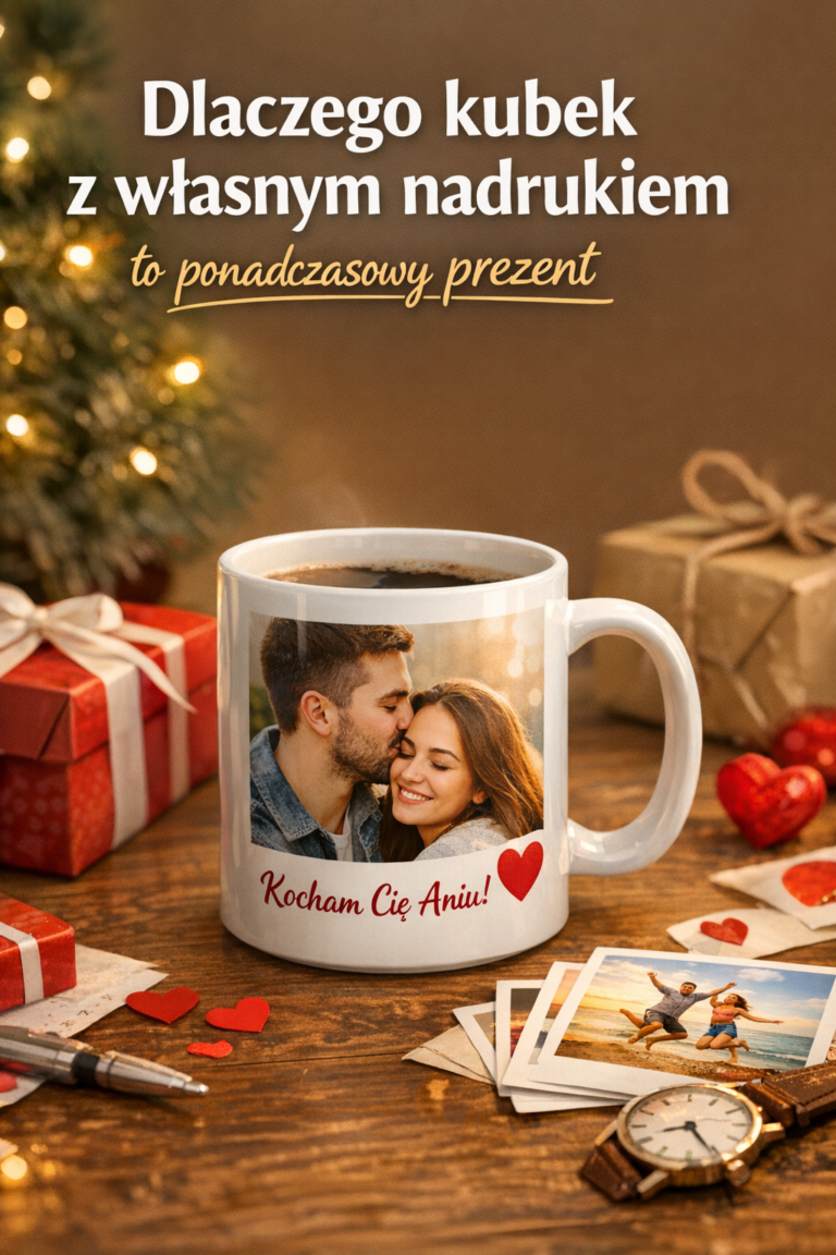 kubek z własnym nadrukiem