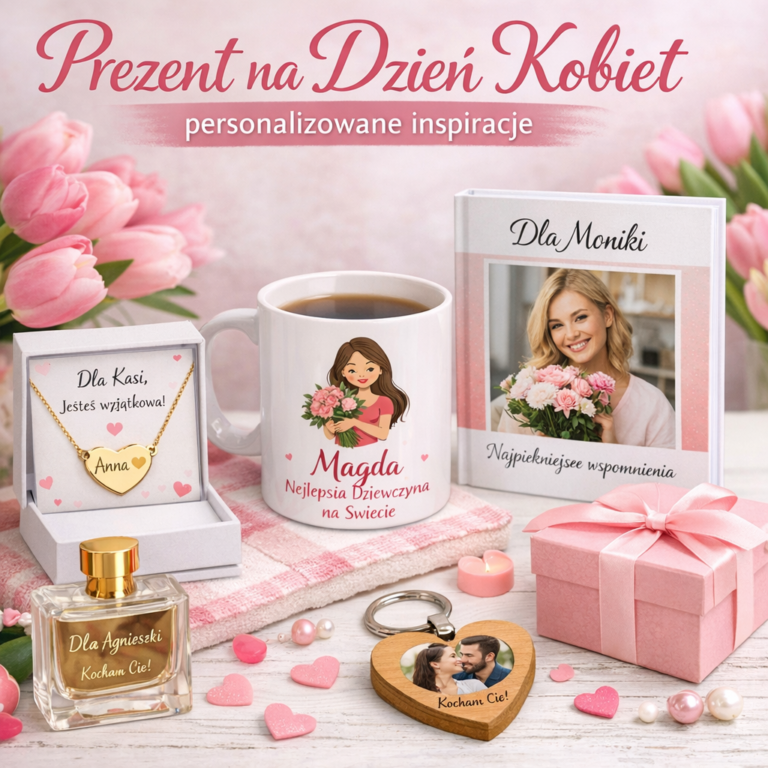 prezent na Dzień Kobiet