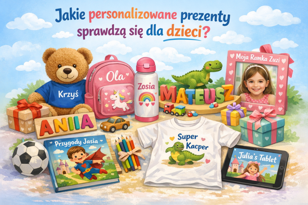 personalizowane prezenty dla dzieci