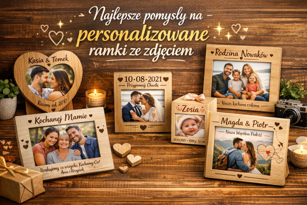 personalizowane ramki ze zdjęciem