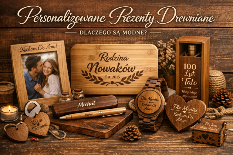 personalizowane prezenty drewniane